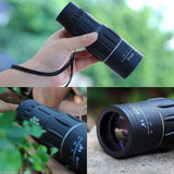 High Power Prism Monocular Telescope