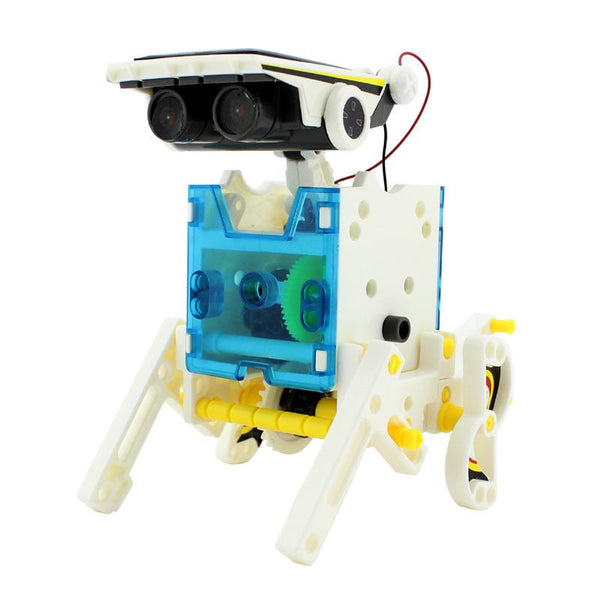 Advanced 14 in 1 DIY Solar Robot Kit Cool Gadget Store